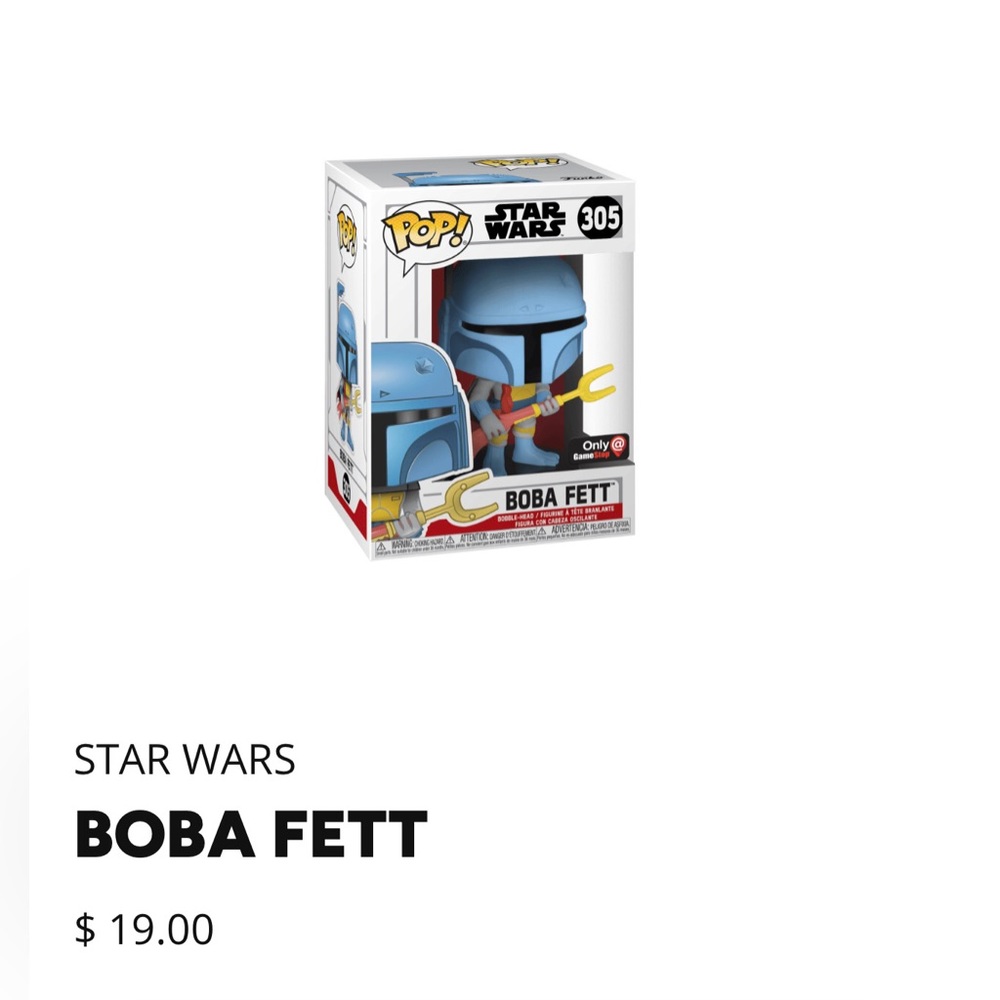 Boba Fett Funko Pop